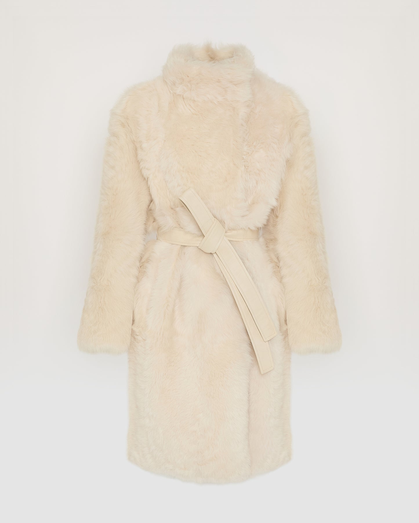 Reversible coat in Toscana lambskin - Yves Salomon
