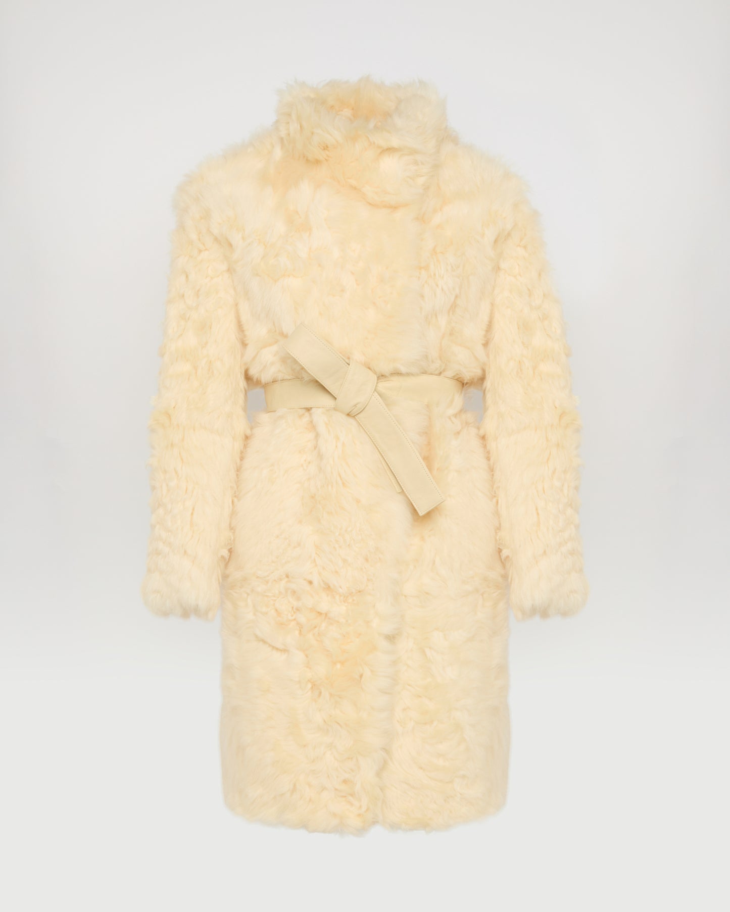 Reversible coat in Toscana lambskin