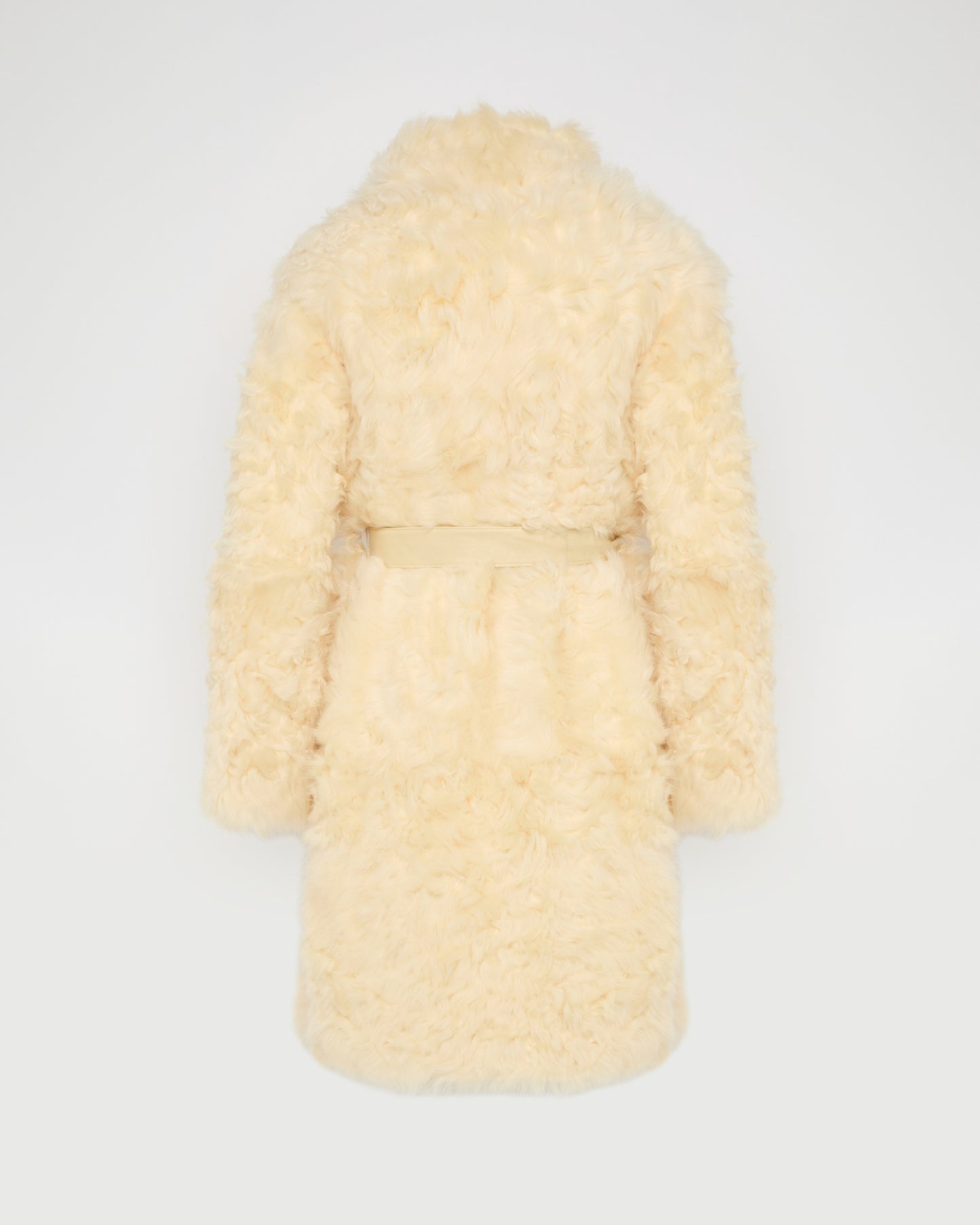 Reversible coat in Toscana lambskin