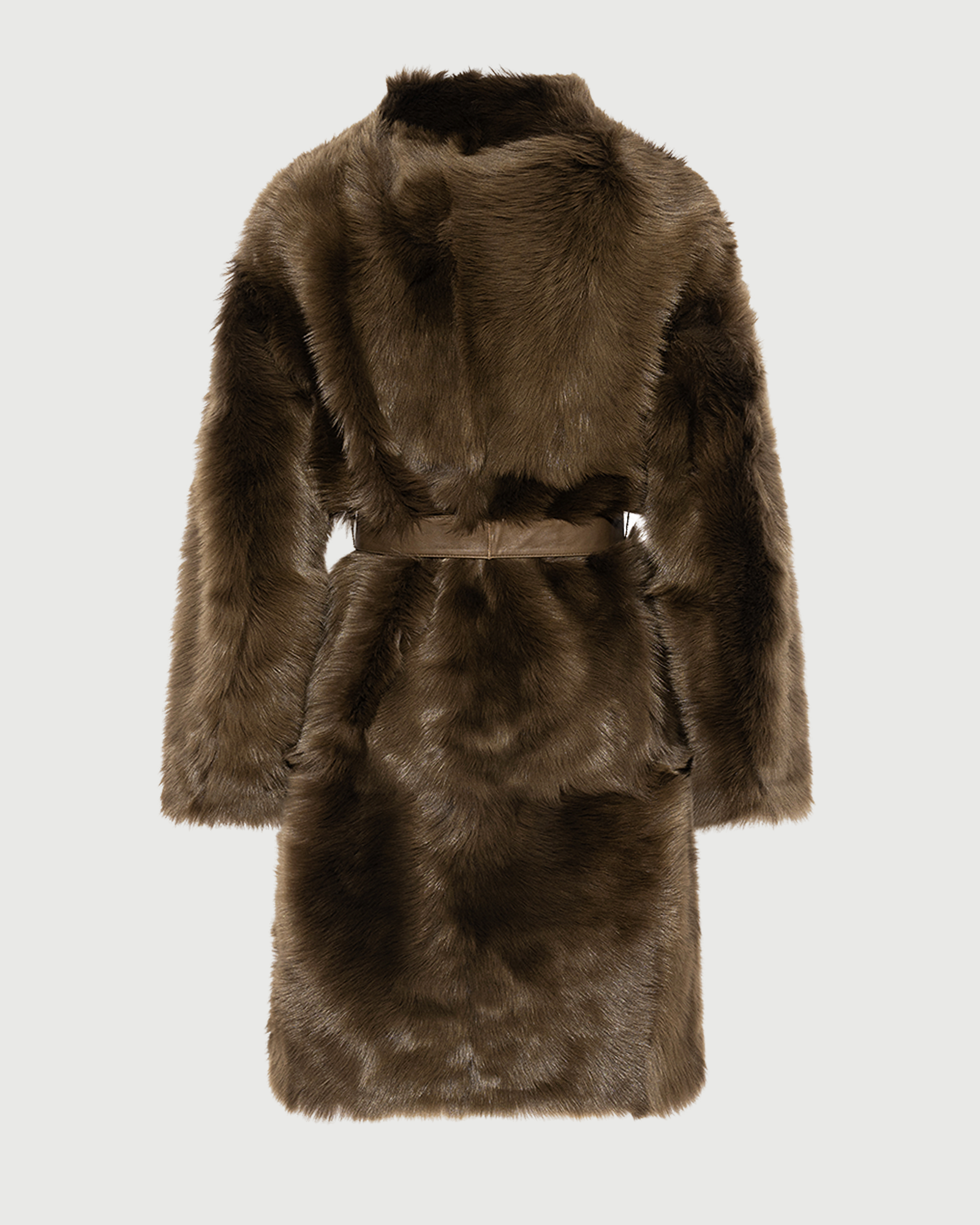 Reversible belted coat in Toscana lambskin - Yves Salomon - New Fall Winter Collection