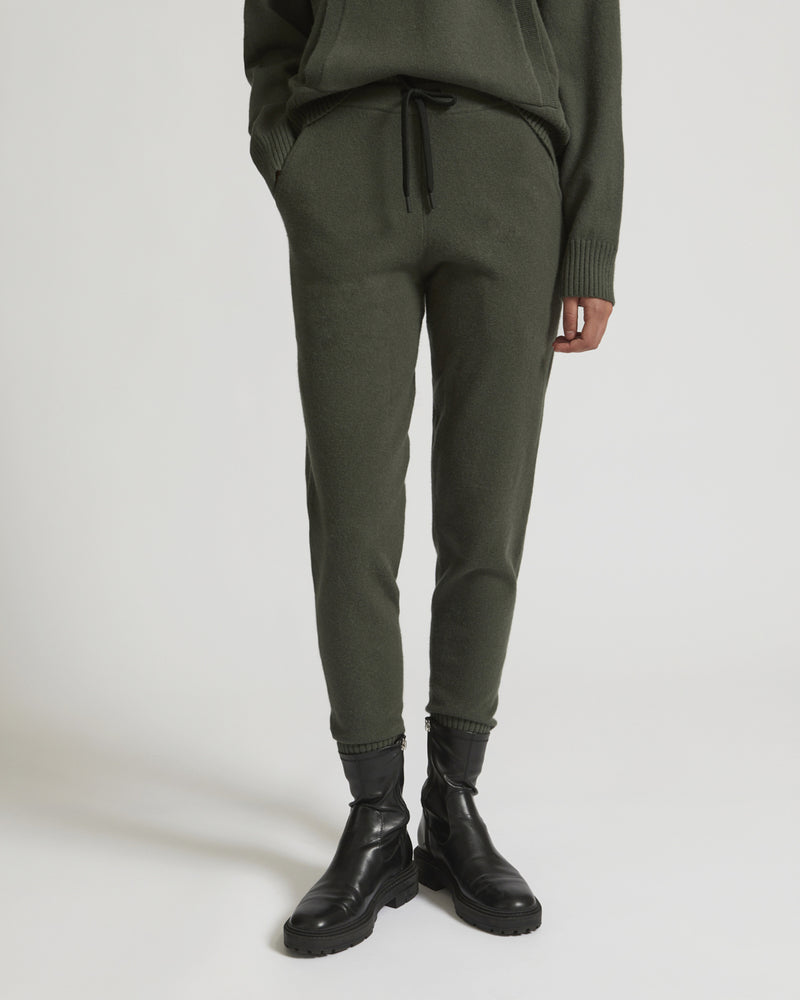 Knit joggers-Yves Salomon-Winter sale & boxing day