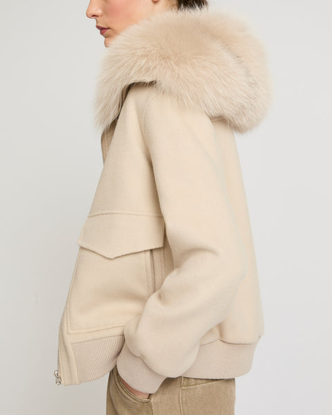 Euro Military Nylon Over Coat (beige) | OVY
