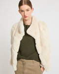 Rex rabbit fur jacket