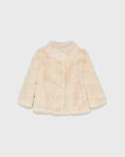 Rex rabbit fur jacket