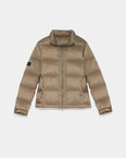 Short light down jacket
