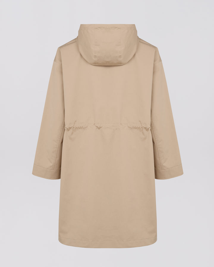 Balck Friday 2025 - Yves Salomon - Long parka in technical cotton-mix fabric