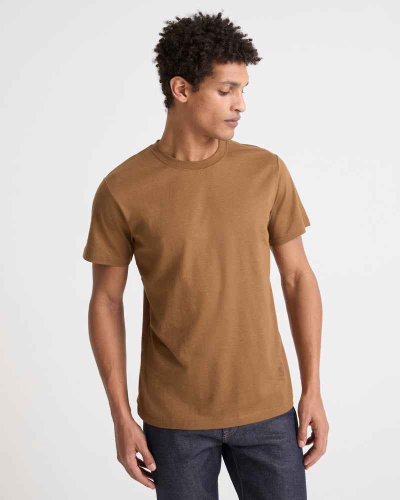 Cotton-cashmere jersey T-shirt