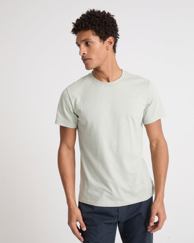 Cotton-cashmere jersey T-shirt