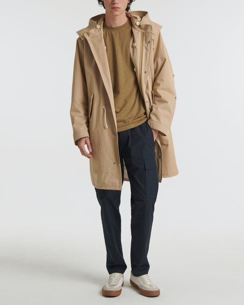 Cotton-blend fishtail parka - White - Yves Salomon – Yves