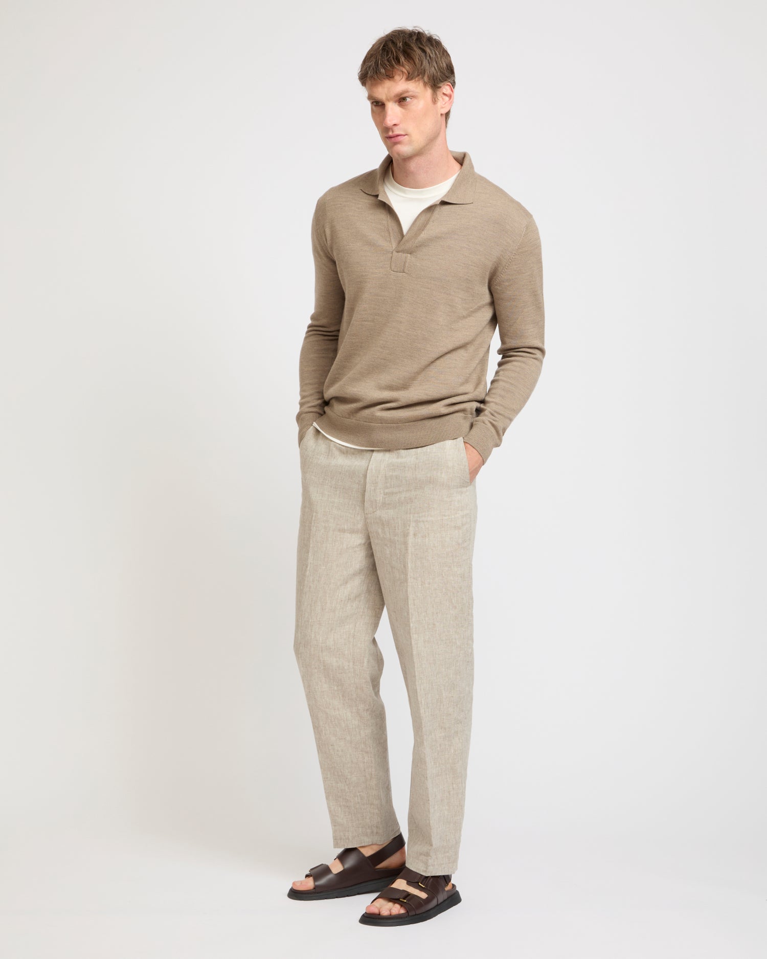 Linen trousers -Summer sale - Yves Salomon