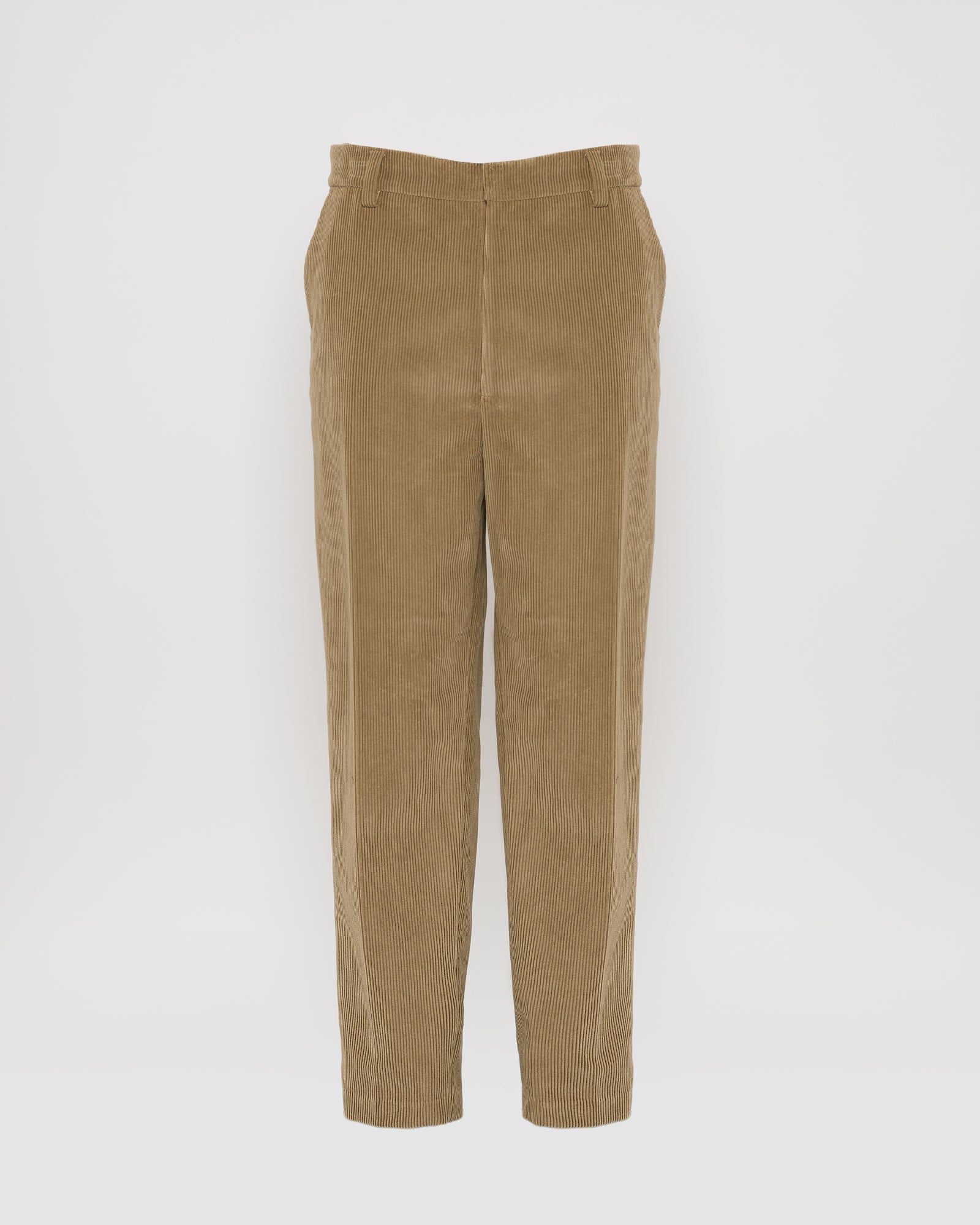 Corduroy straight leg trousers - Yves Salomon