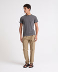 Cotton-blend cargo trousers