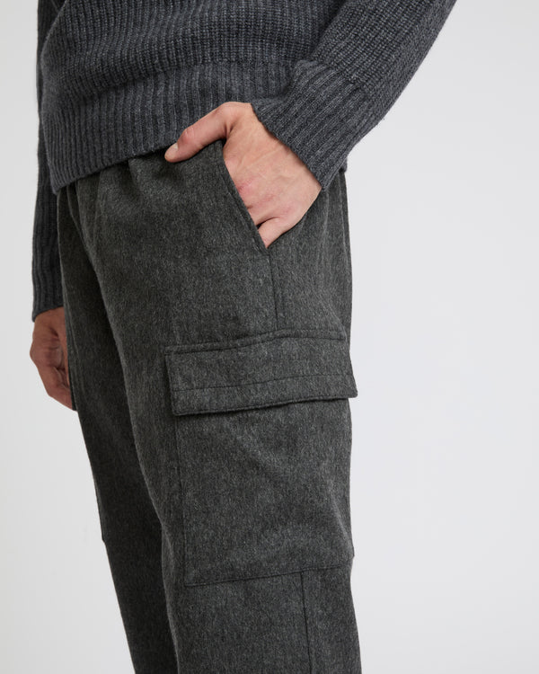 Wool cargo trousers-Yves salomon-Winter sale & boxing day