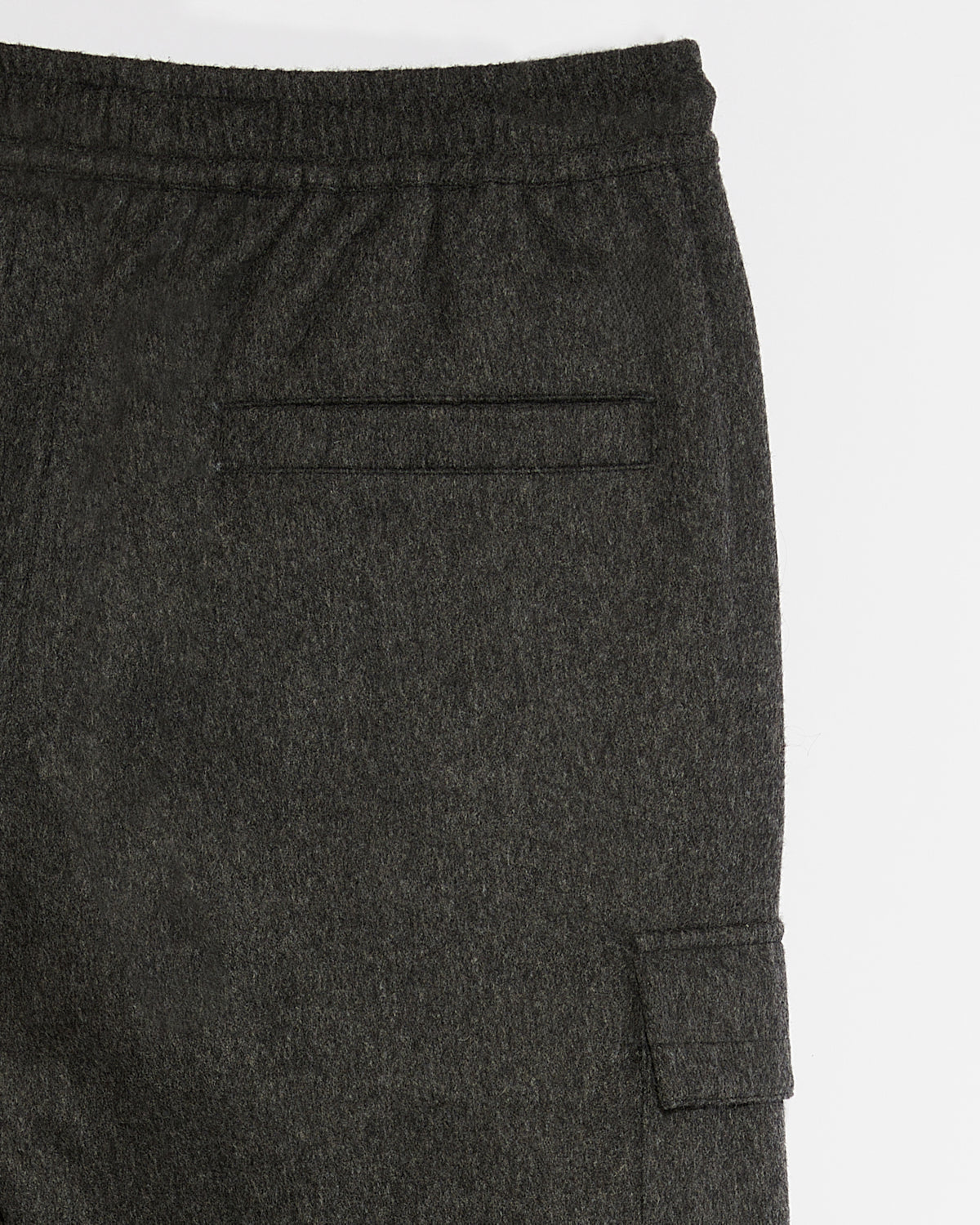 Wool cargo trousers - grey - Yves Salomon – Yves Salomon US