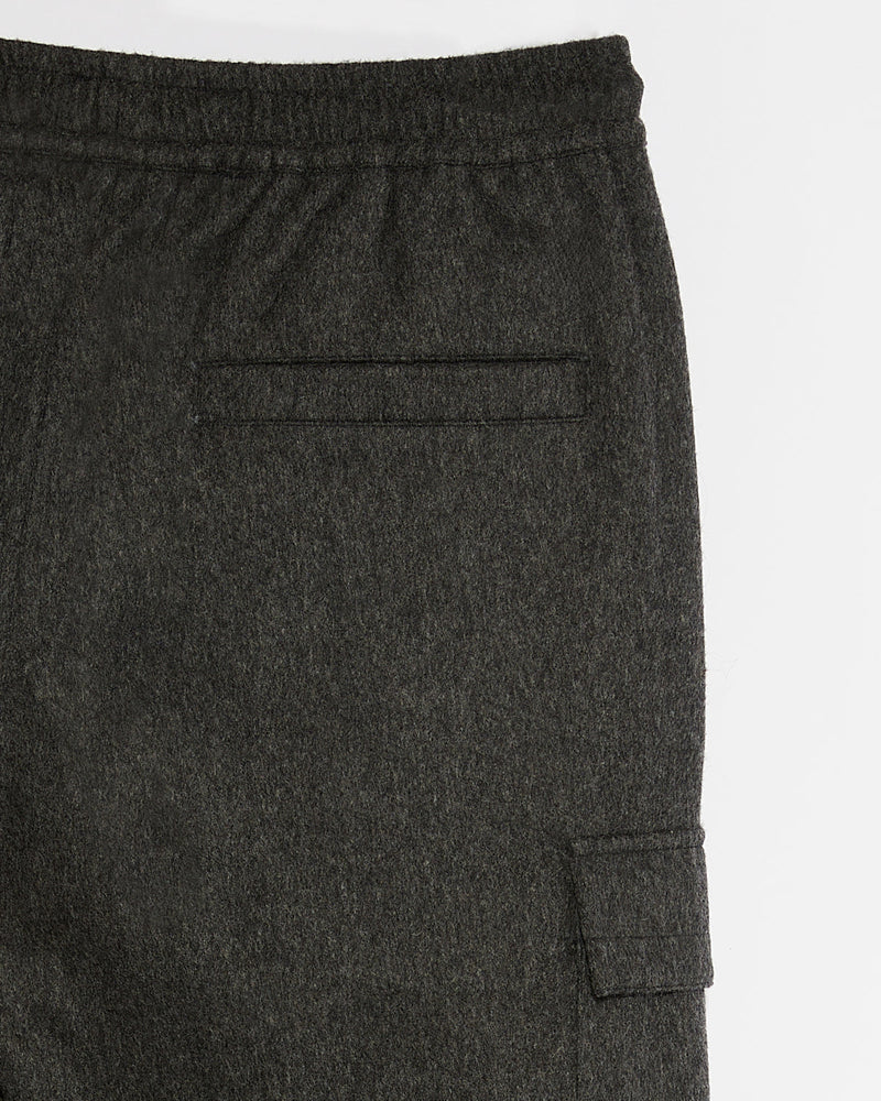 Wool cargo trousers