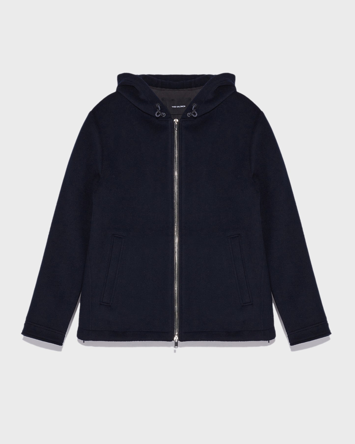 Private sale - Double-sided wool- Cashmere hoodie -Yves Salomon