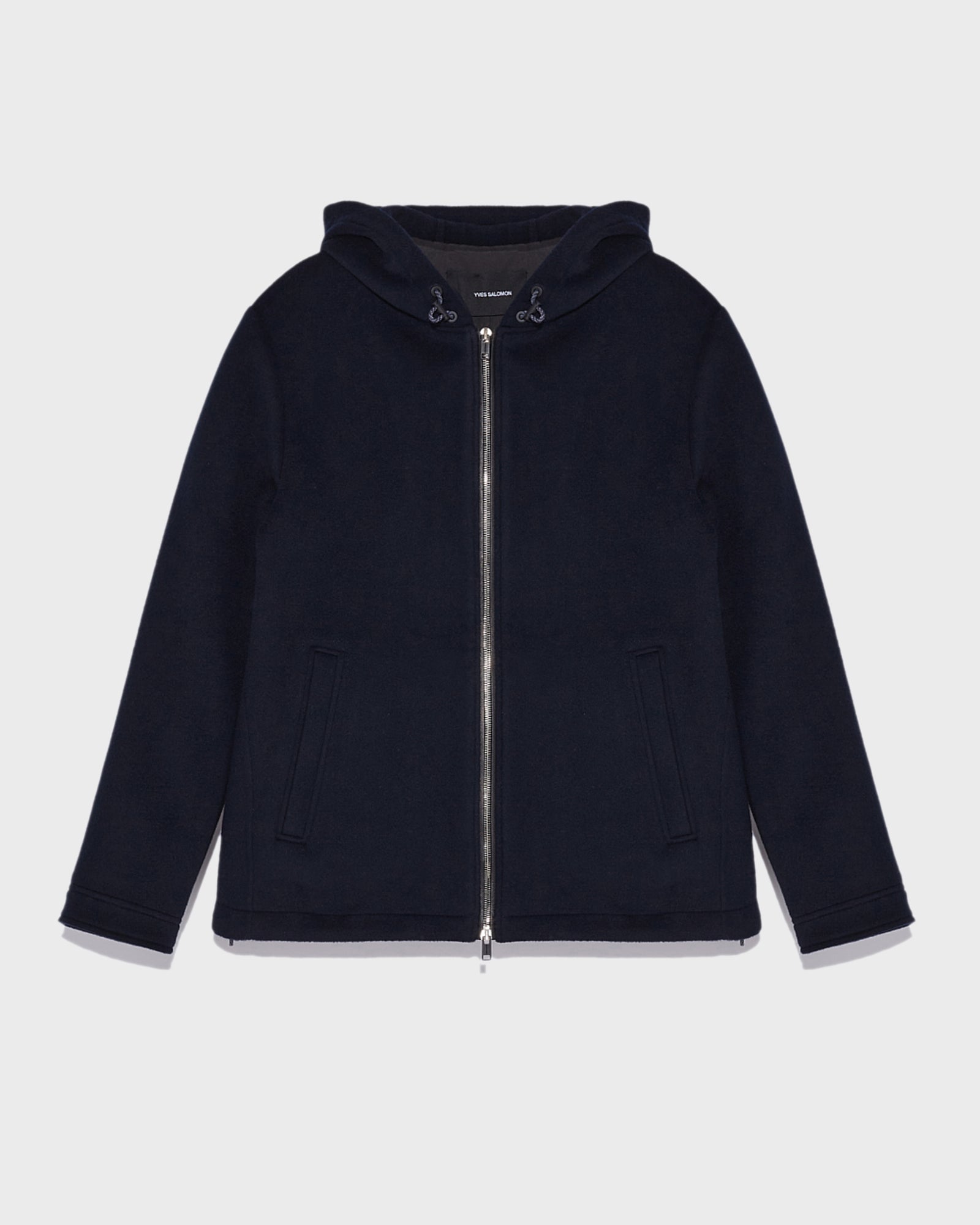Private sale - Double-sided wool- Cashmere hoodie -Yves Salomon