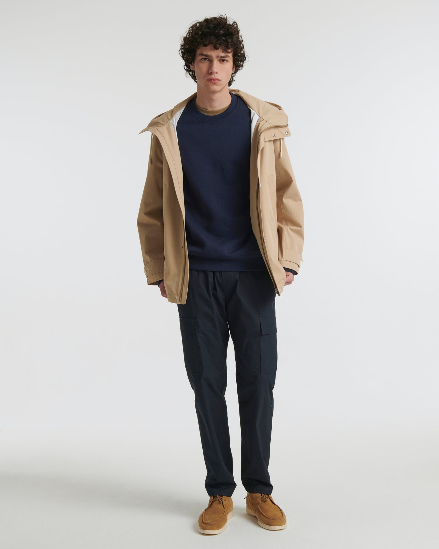 Private sale - Short cotton-blend parka - beige - Yves Salomon