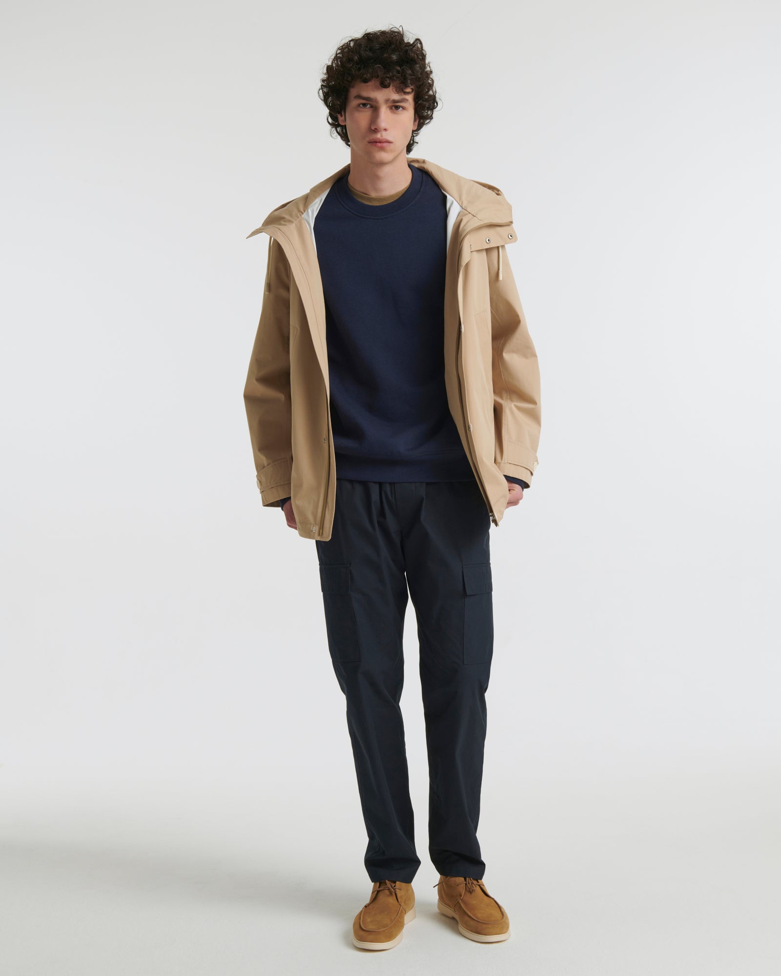 Private sale - Short cotton-blend parka - beige - Yves Salomon