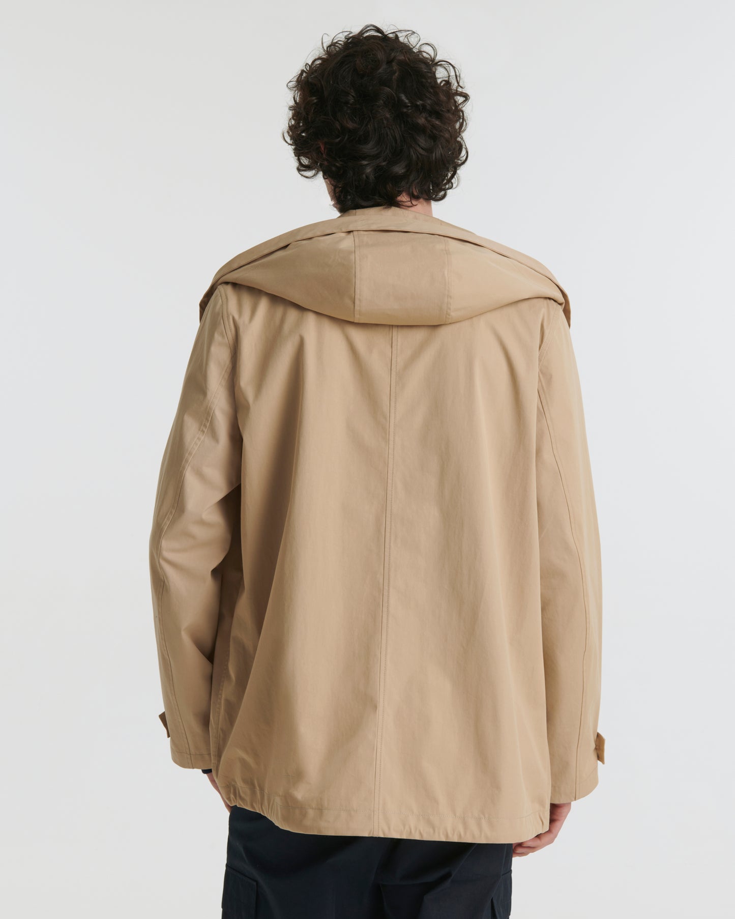 Private sale - Short cotton-blend parka - beige - Yves Salomon