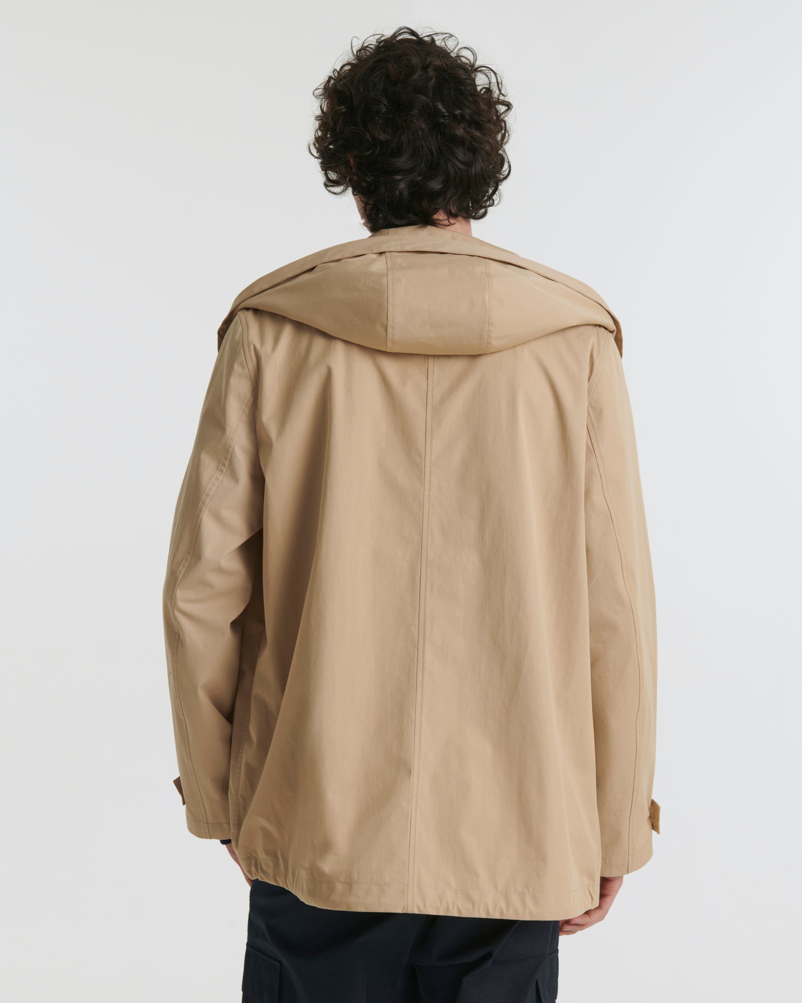 Private sale - Short cotton-blend parka - beige - Yves Salomon