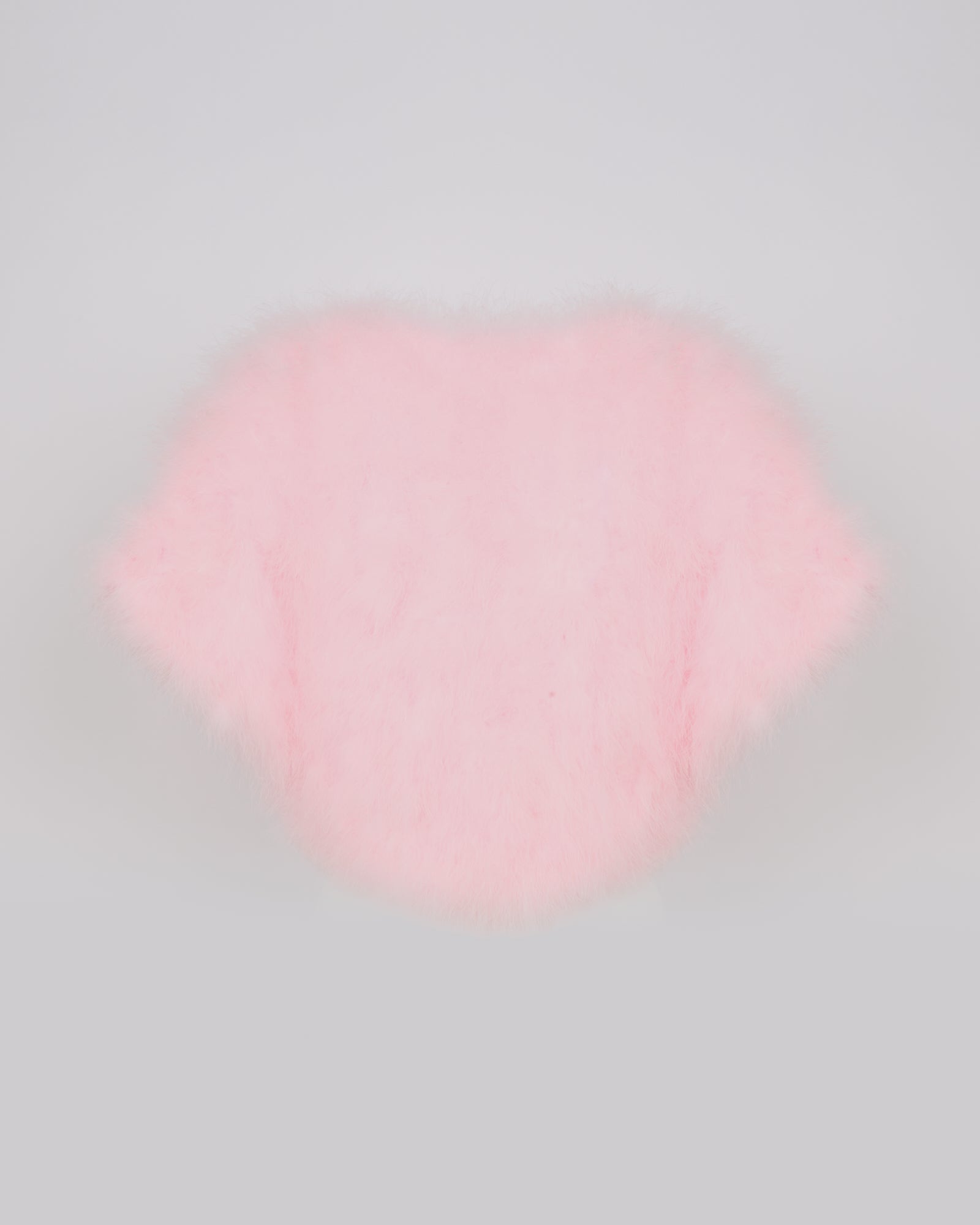 Cropped feather bolero - pink - Yves Salomon – Yves Salomon US
