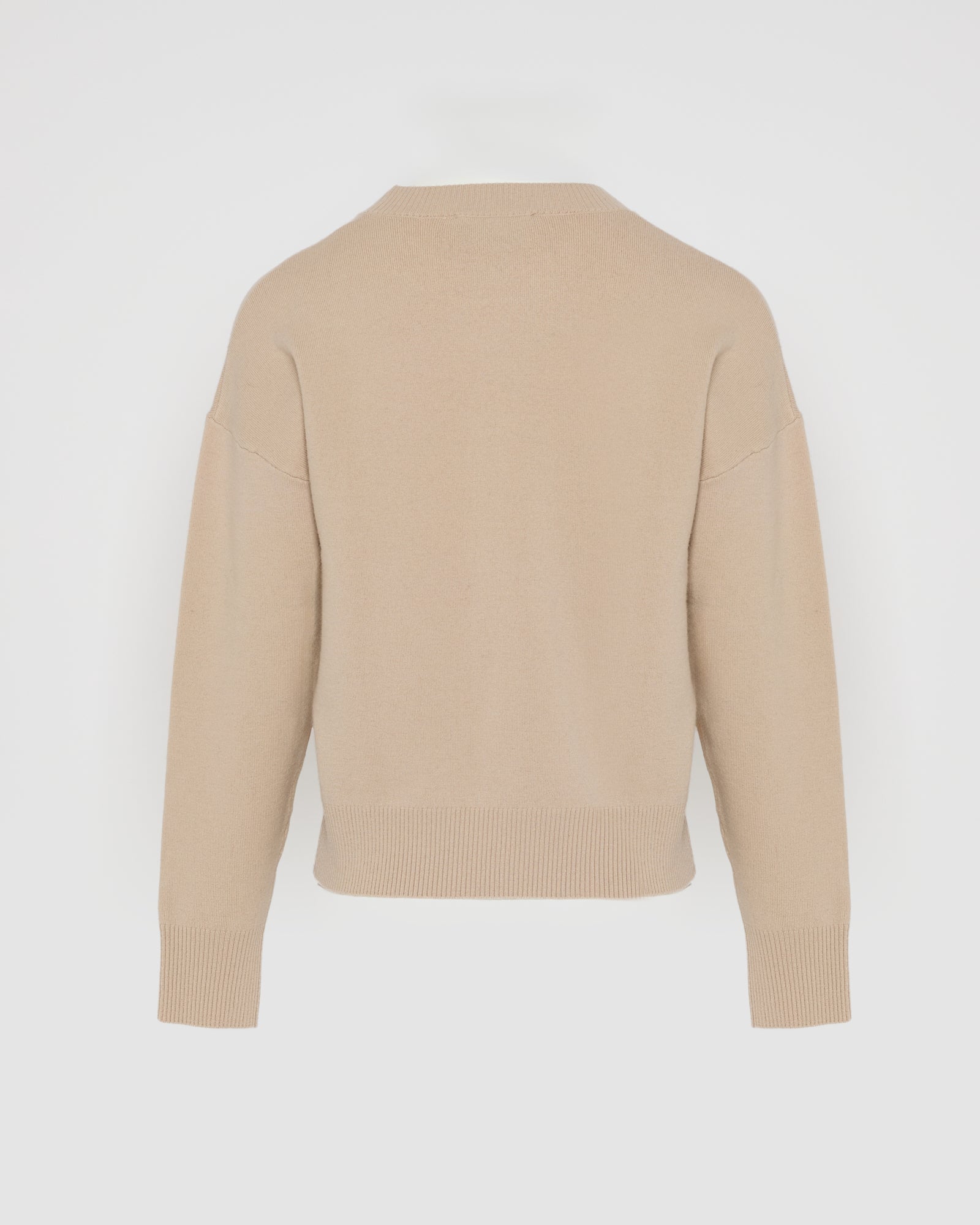 Merino knit jumper - Yves Salomon