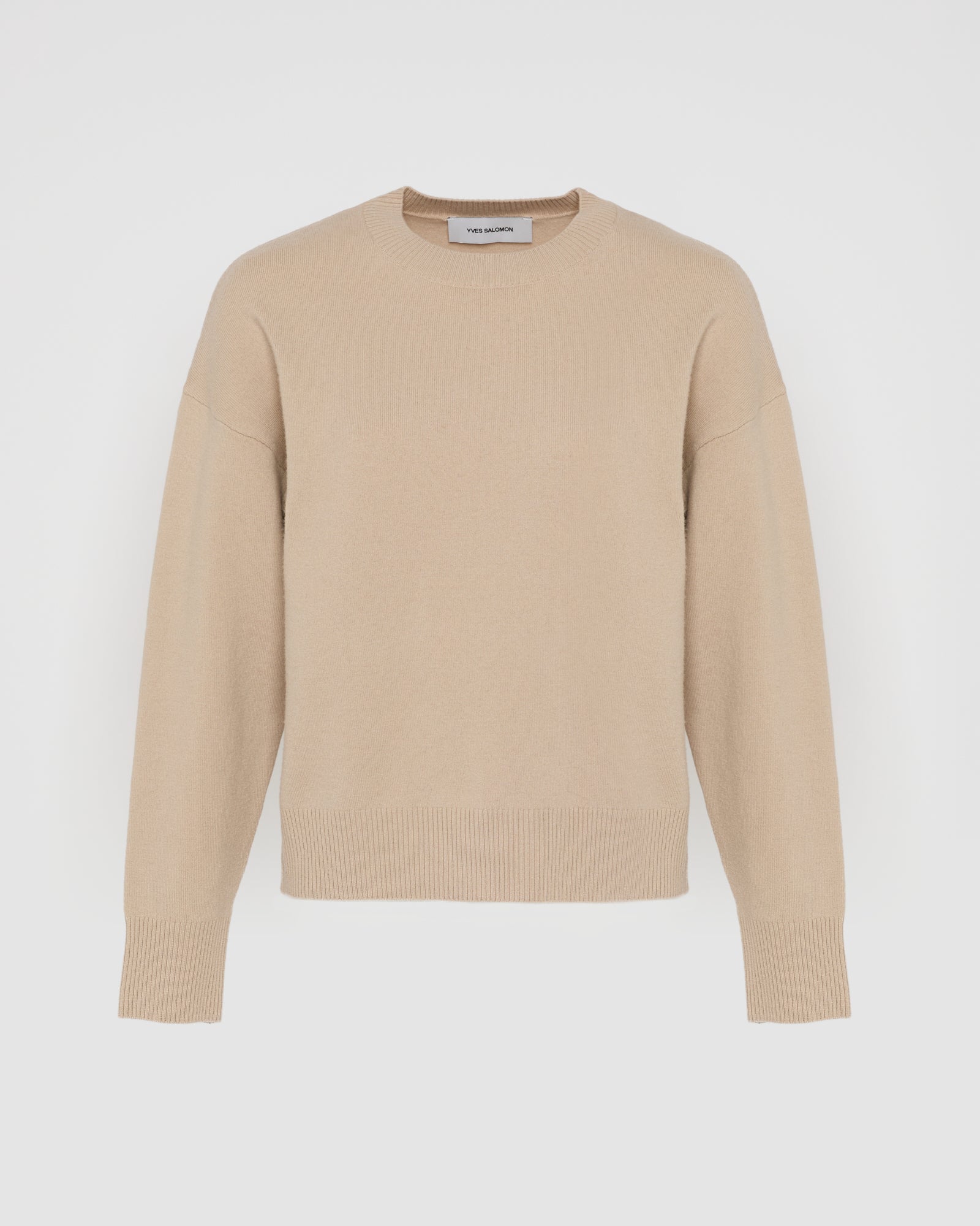 Merino knit jumper - Yves Salomon