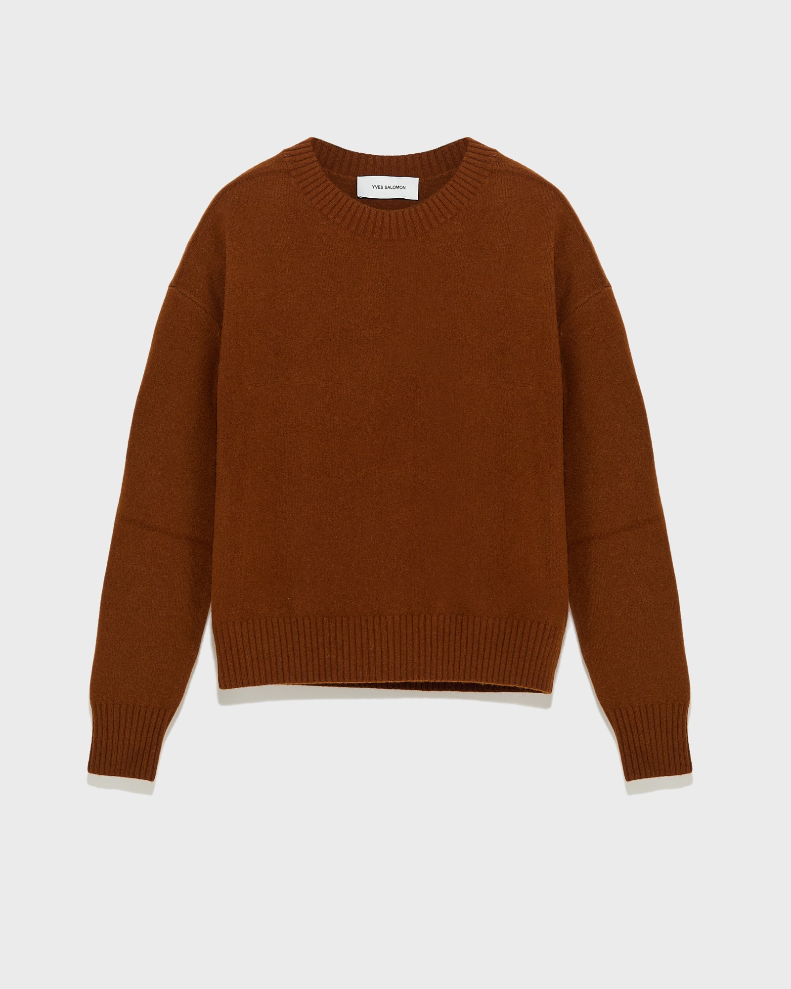YVES SALOMON/イヴ サロモン】 WOOL FRONT KNITWEAR（その他
