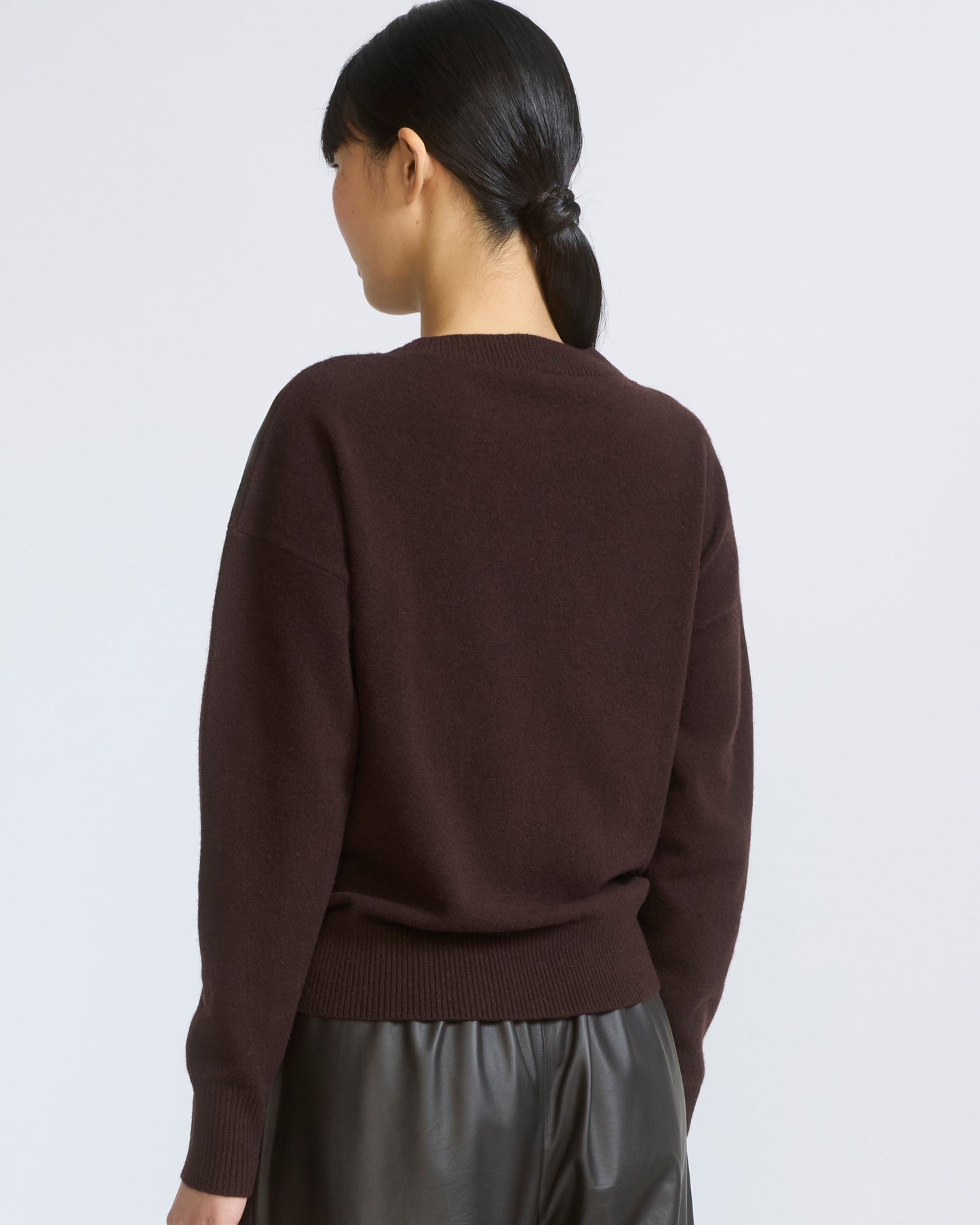 Merino knit sweater - Yves Salomon - New Fall/Winter Collection