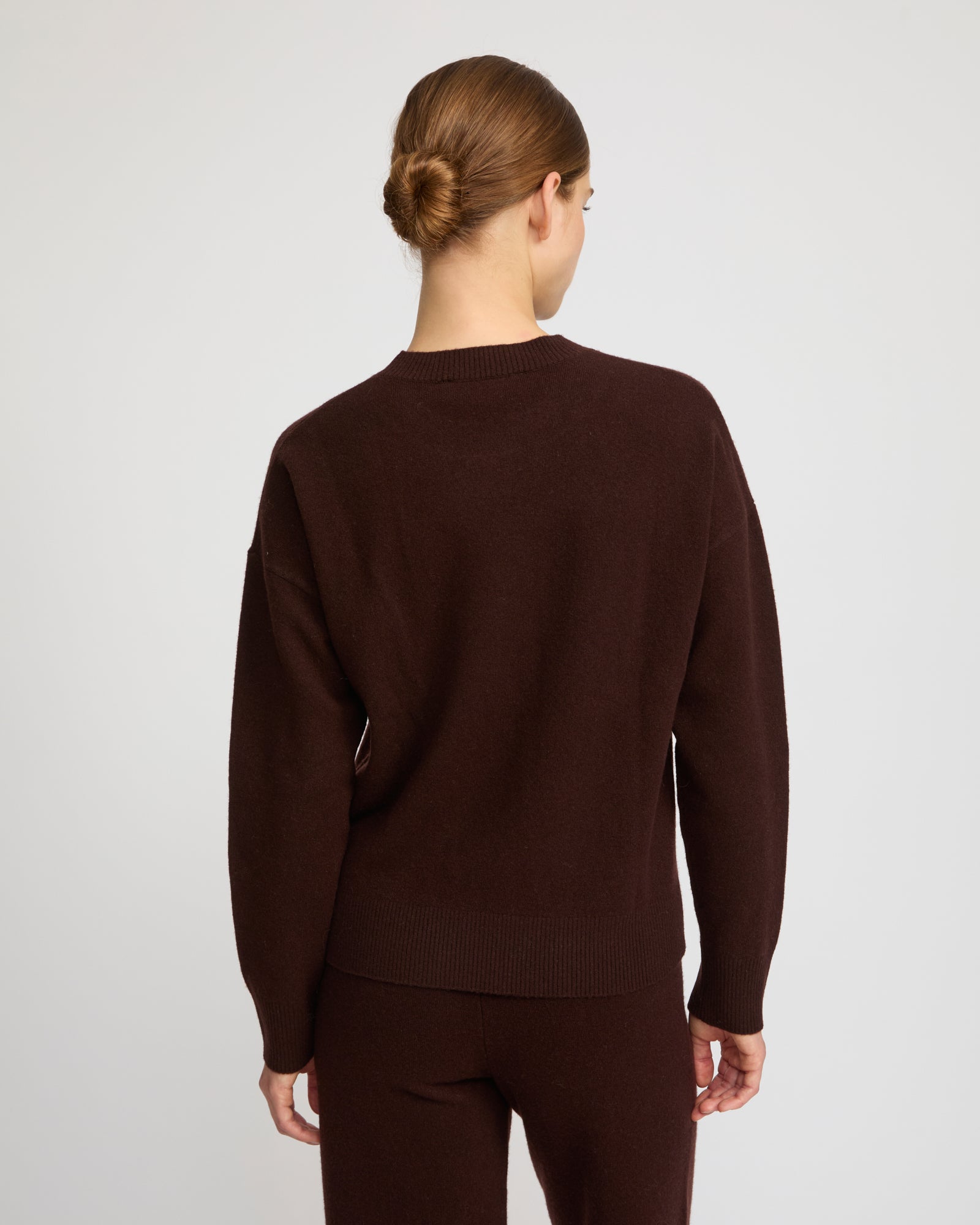 Merino knit jumper - Yves Salomon