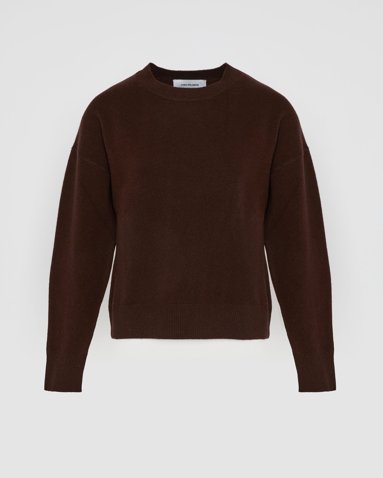 Merino knit jumper - Yves Salomon