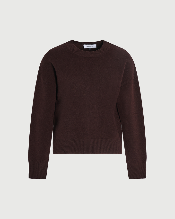 Merino knit sweater - Yves Salomon - New Fall Winter Collection