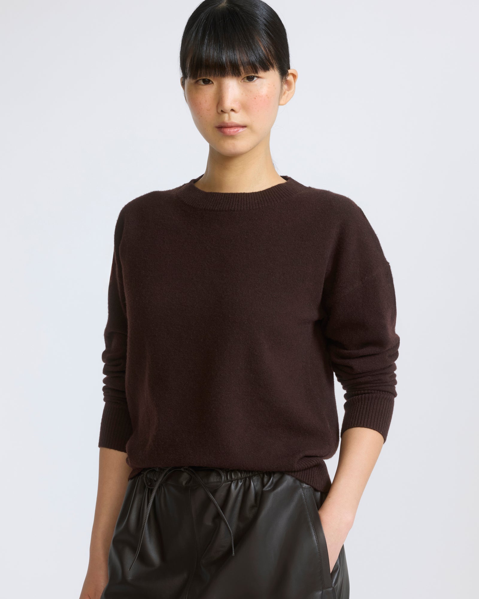 Merino knit sweater - Yves Salomon - New Fall/Winter Collection