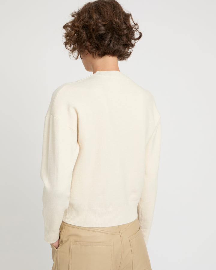 Merino knit jumper -Yves Salomon