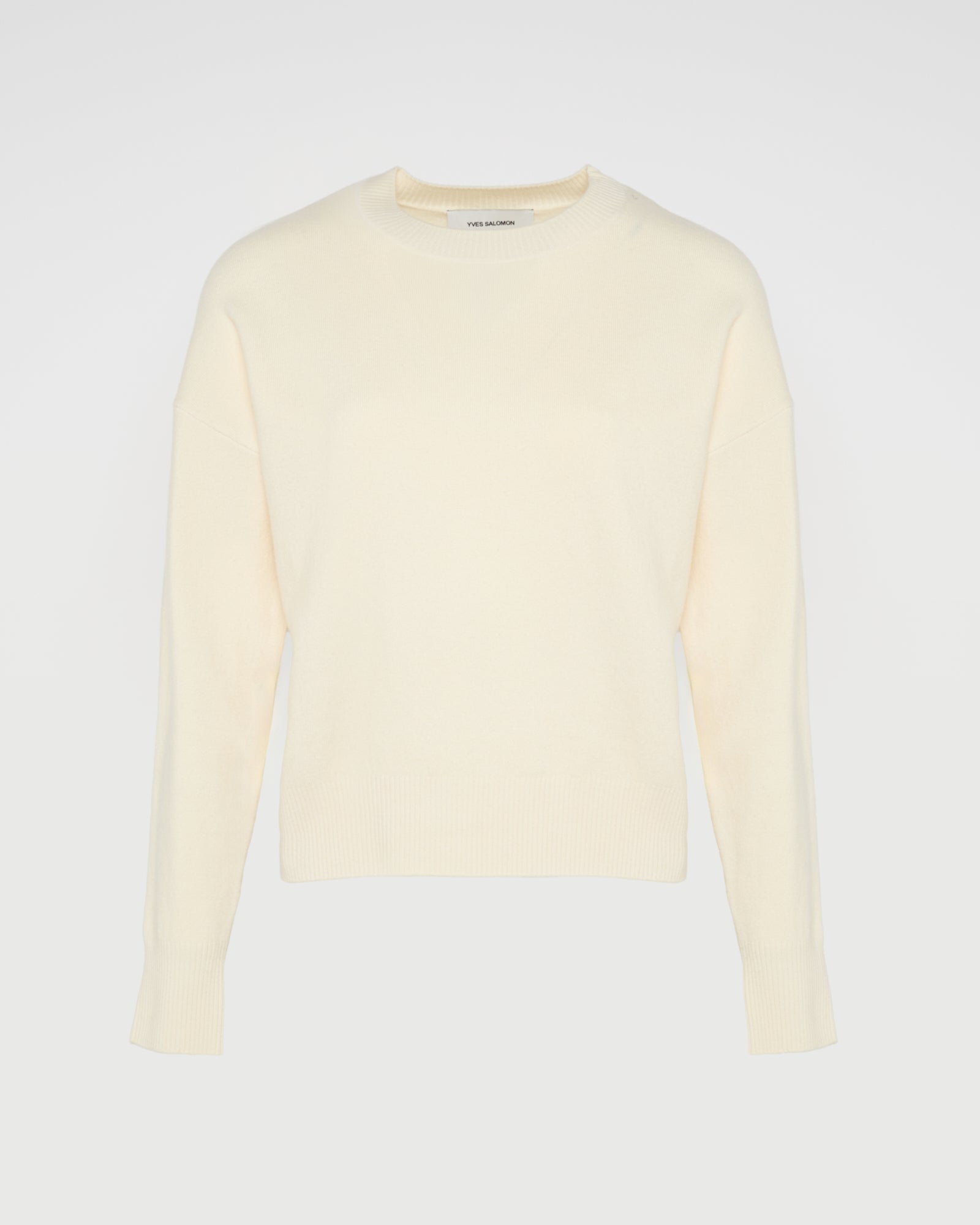Merino knit jumper -Yves Salomon