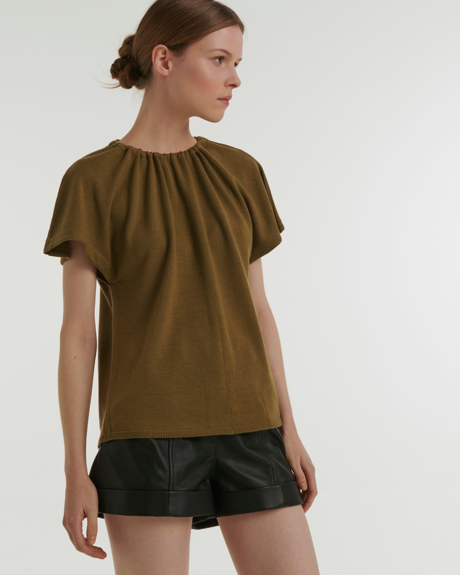 Knit top - green - Yves Salomon
