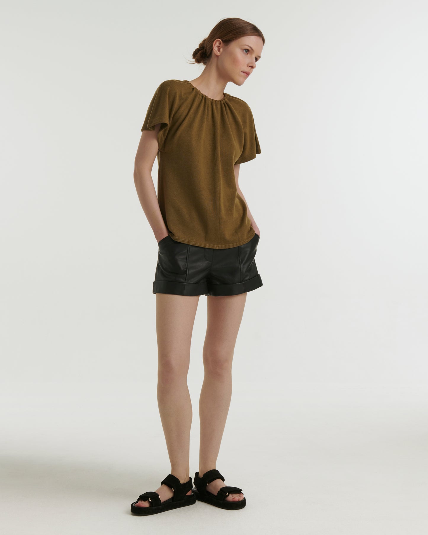 Knit top - green - Yves Salomon