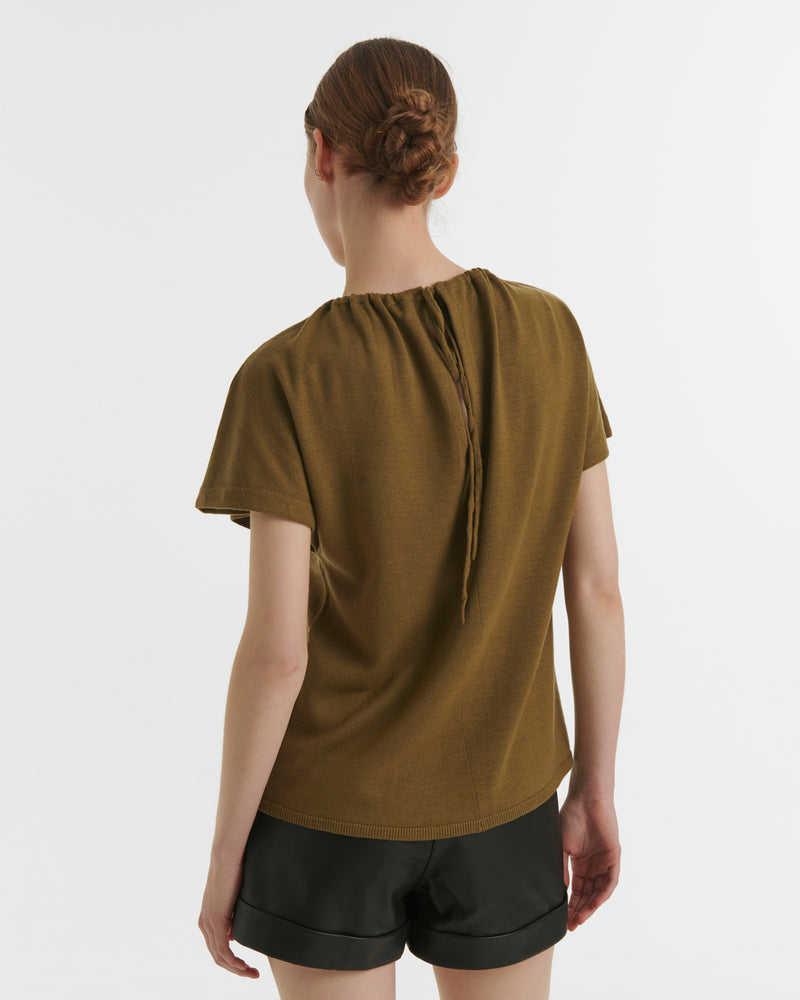 Knit top - green - Yves Salomon