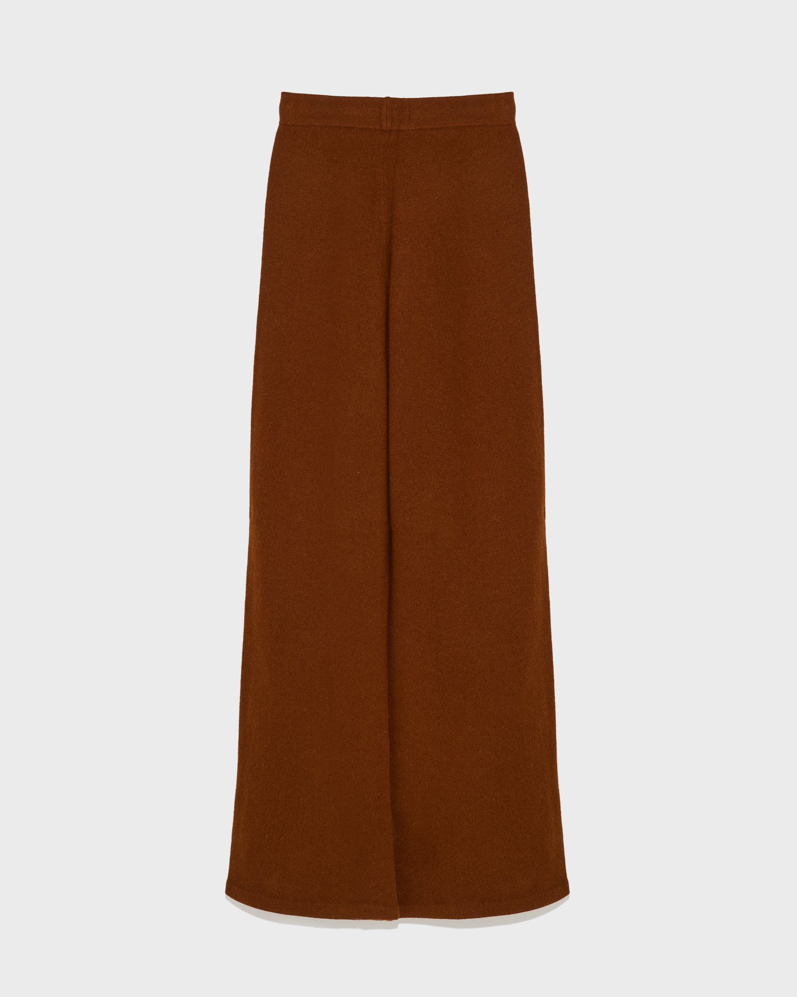 Merino knit wide leg trousers-Yves salomon-Winter sale & boxing day