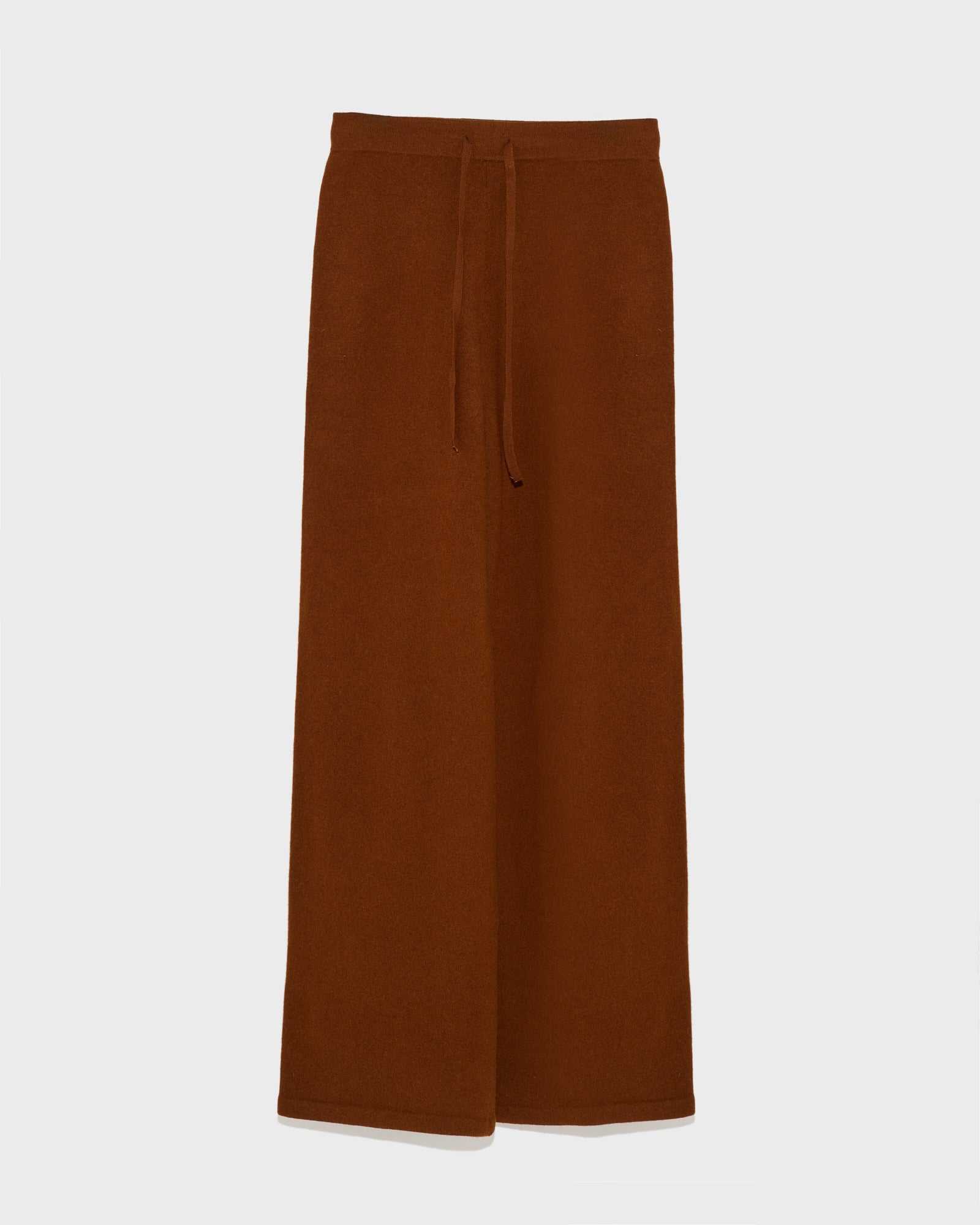Merino knit wide leg trousers-Yves salomon-Winter sale & boxing day