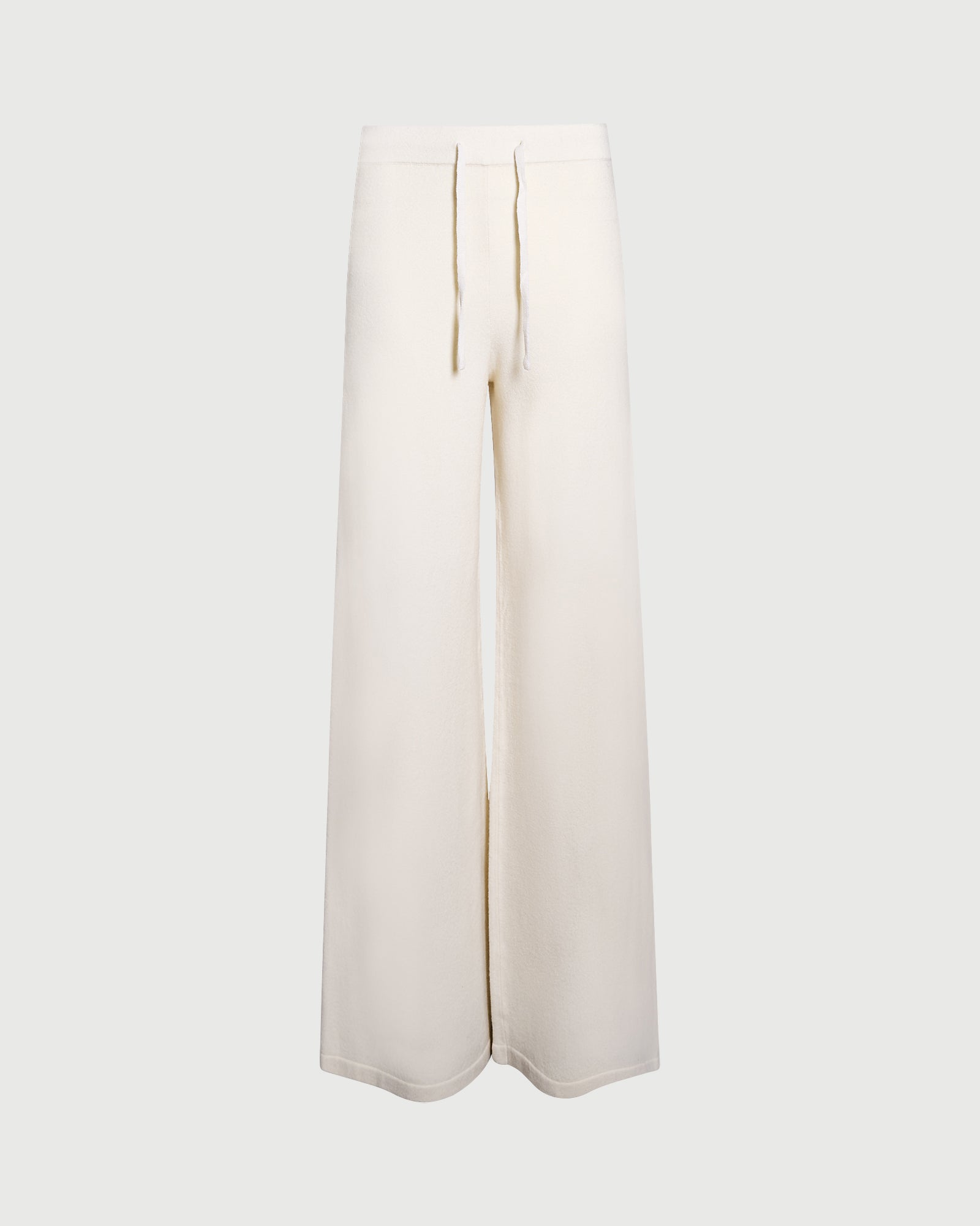 Merino knit wide leg trousers - Yves Salomon - New Fall Winter Collection