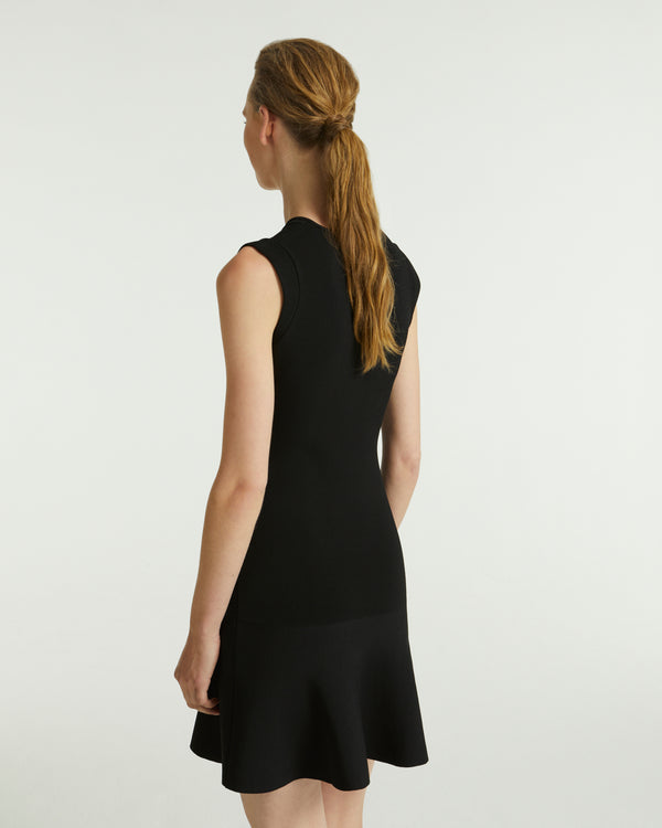 Knit dress - black - Yves Salomon