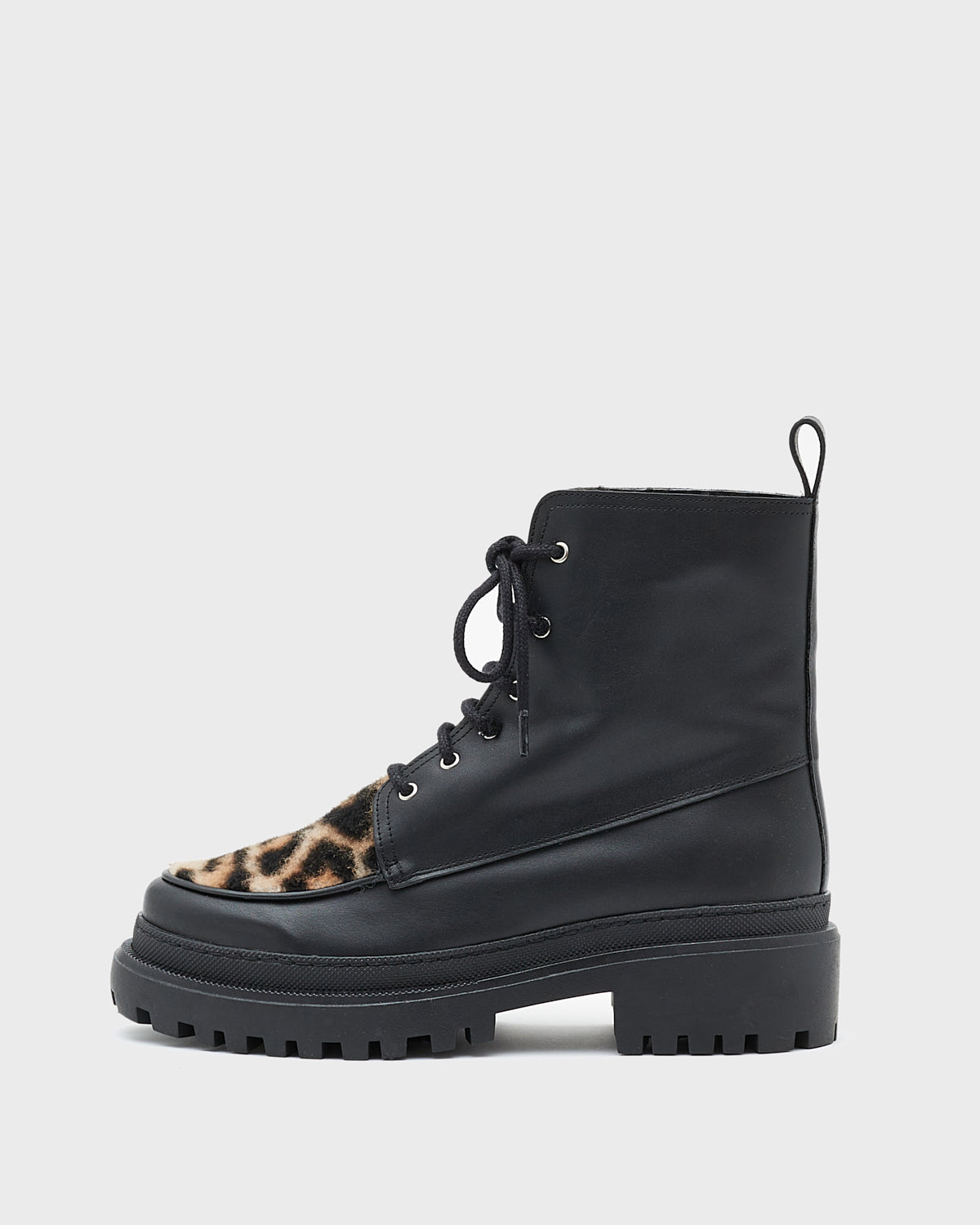 leather ankle boots - black - Yves Salomon