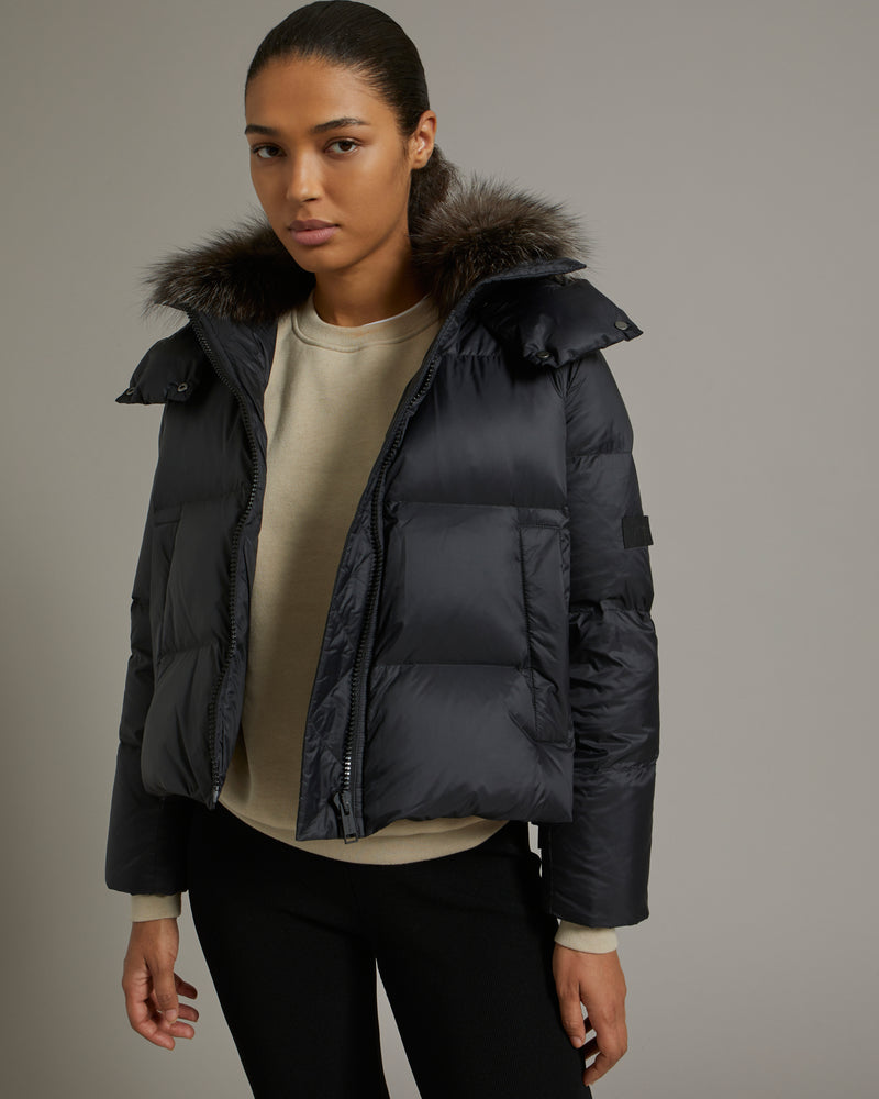 jacket – Salomon Yves collar technical fox Short with in fabric \
