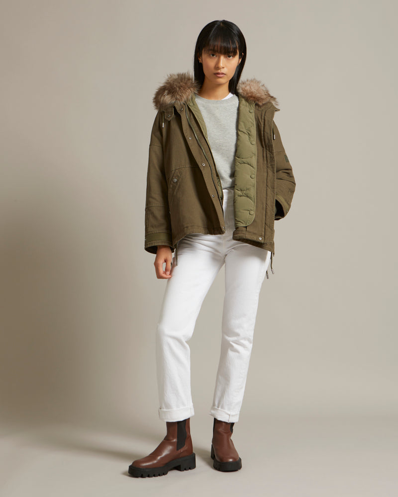 Cotton on fluffy on sale jacket