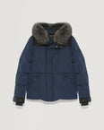 Ski Down Jacket With Fox Fur Trim