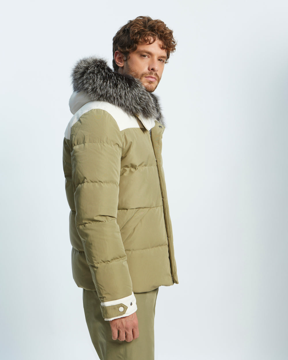 Yves salomon store down jacket