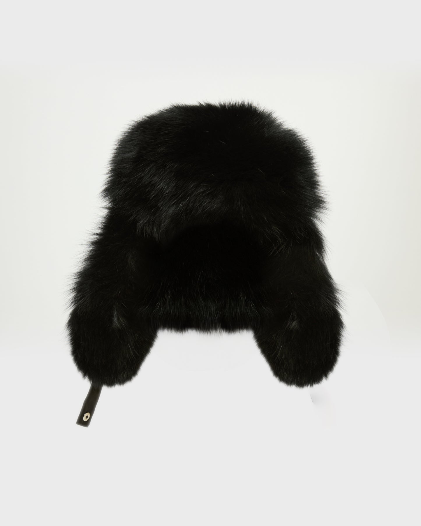 Technical fabric ushanka with fox fur -Yves Salomon