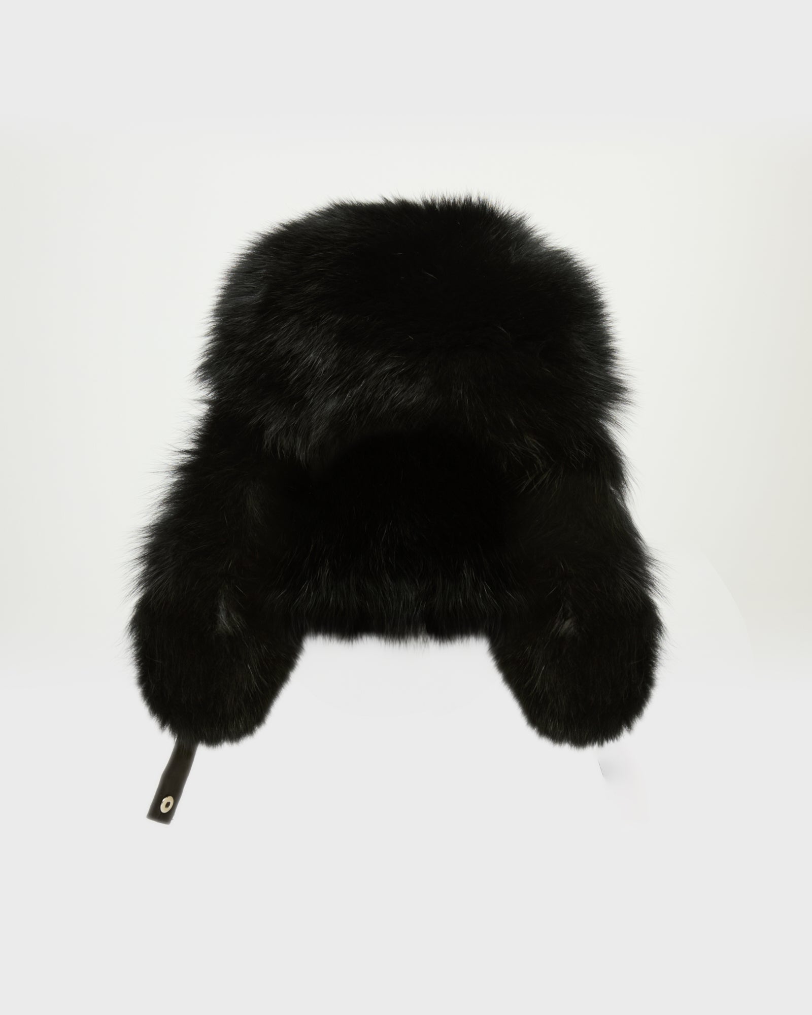 Technical fabric ushanka with fox fur -Yves Salomon